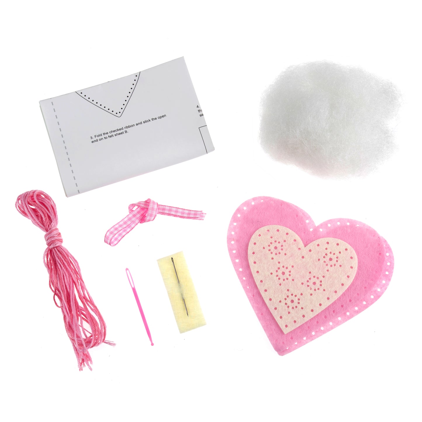 Make your Own Felt Heart KIt