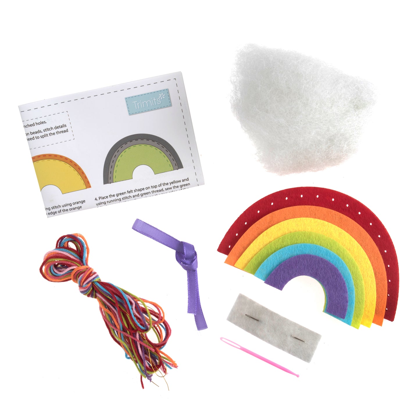 Felt Rainbow Kit - Kids and big kids