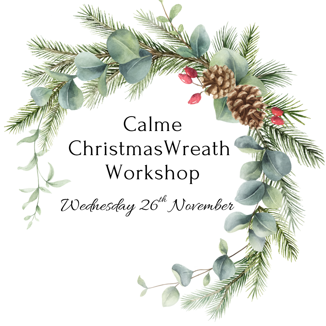 Christmas Wreath Workshop – Create Your Own Festive Wreath! Wednesday 26th November 6.30pm