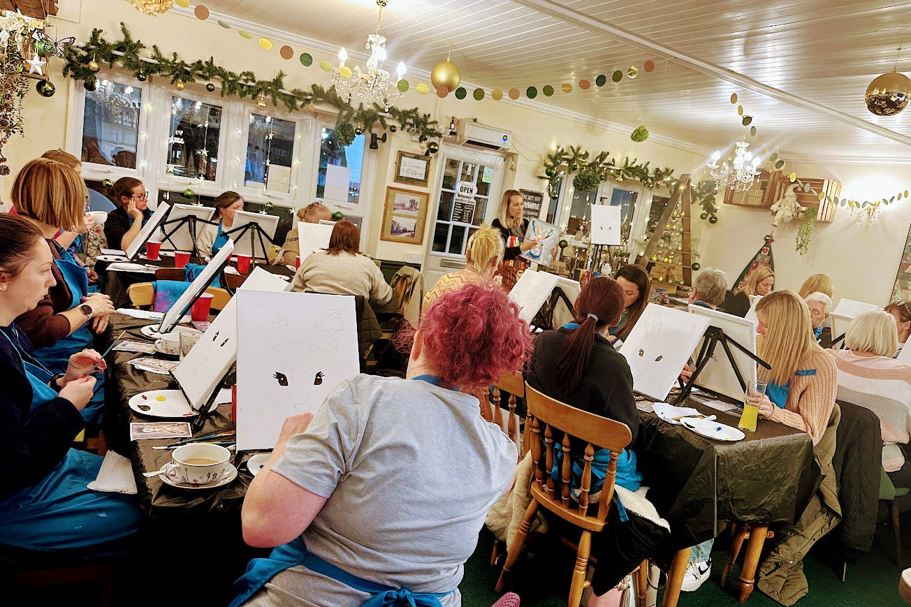 Paintopia – Lion Workshop Thursday 12th March 6pm-8pm