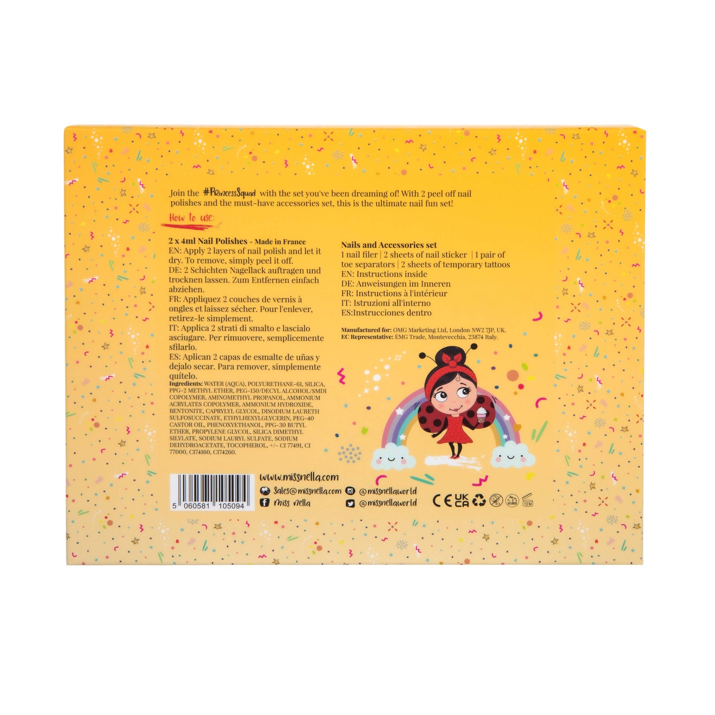 Pink ManiCute Set (MN05+ MN10)