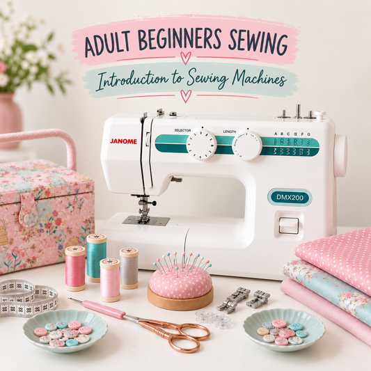 🧵 Get to Know and LOVE Your Sewing Machine. Fri 9th October 10am-12pm 🧵