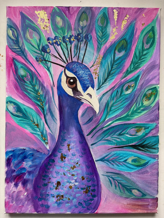 Perfect Purple Peacock Monday 12th October 6.30pm-8.30pm