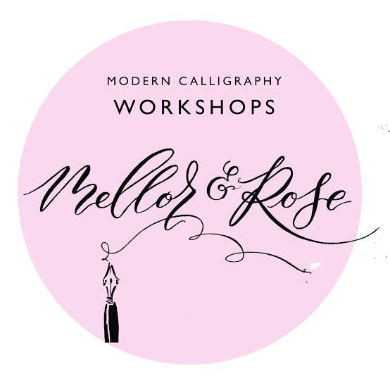 Brush Calligraphy Workshop at Calme Saturday June 6th 11am-1pm 💖