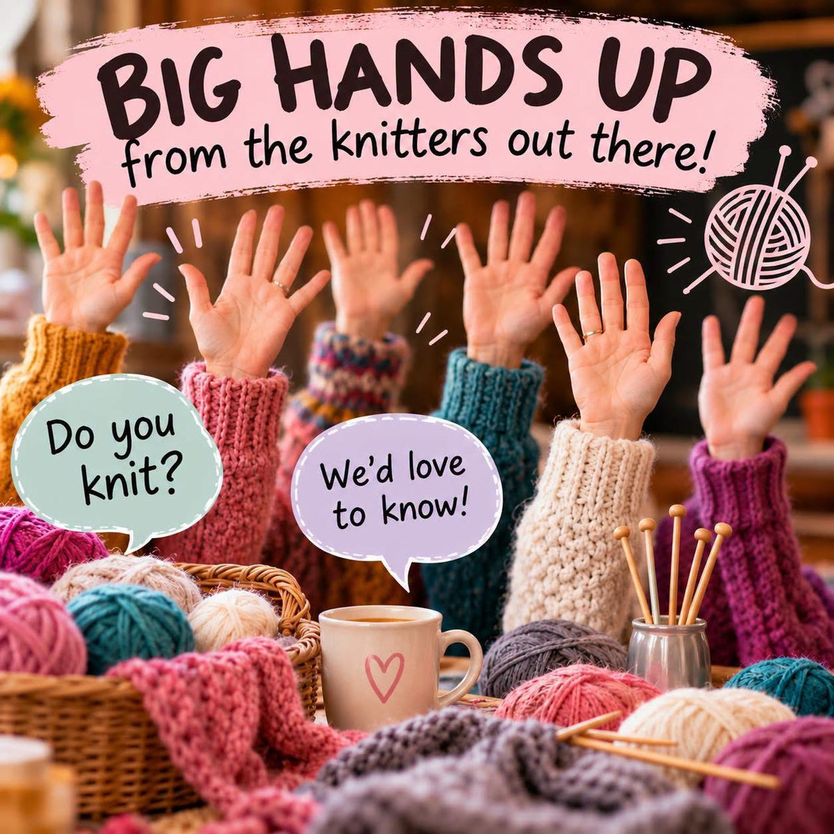 The Knitting Exchange at Calme Nest | Mon November 2nd 6pm-8pm