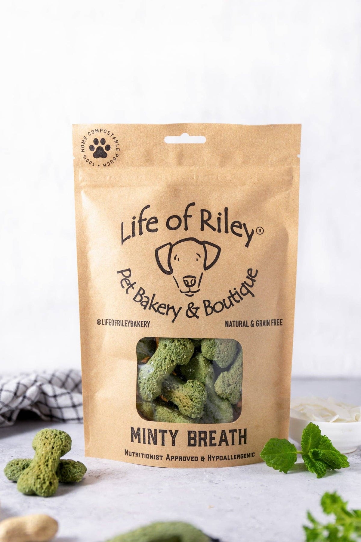 Nutritionist Approved Minty Breath Bones Dog Treats