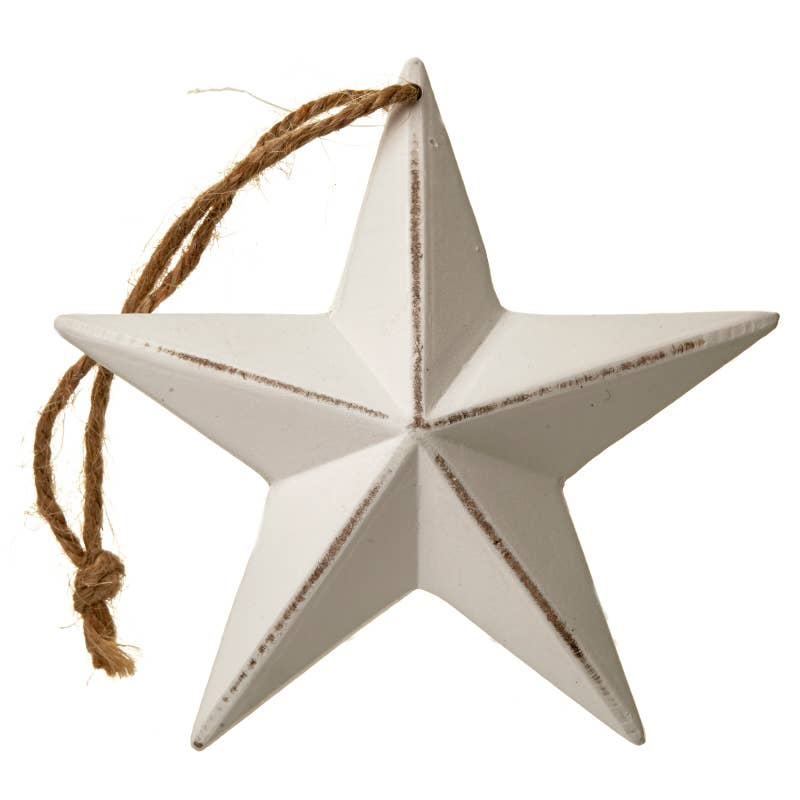 HANGING WOODEN STAR
