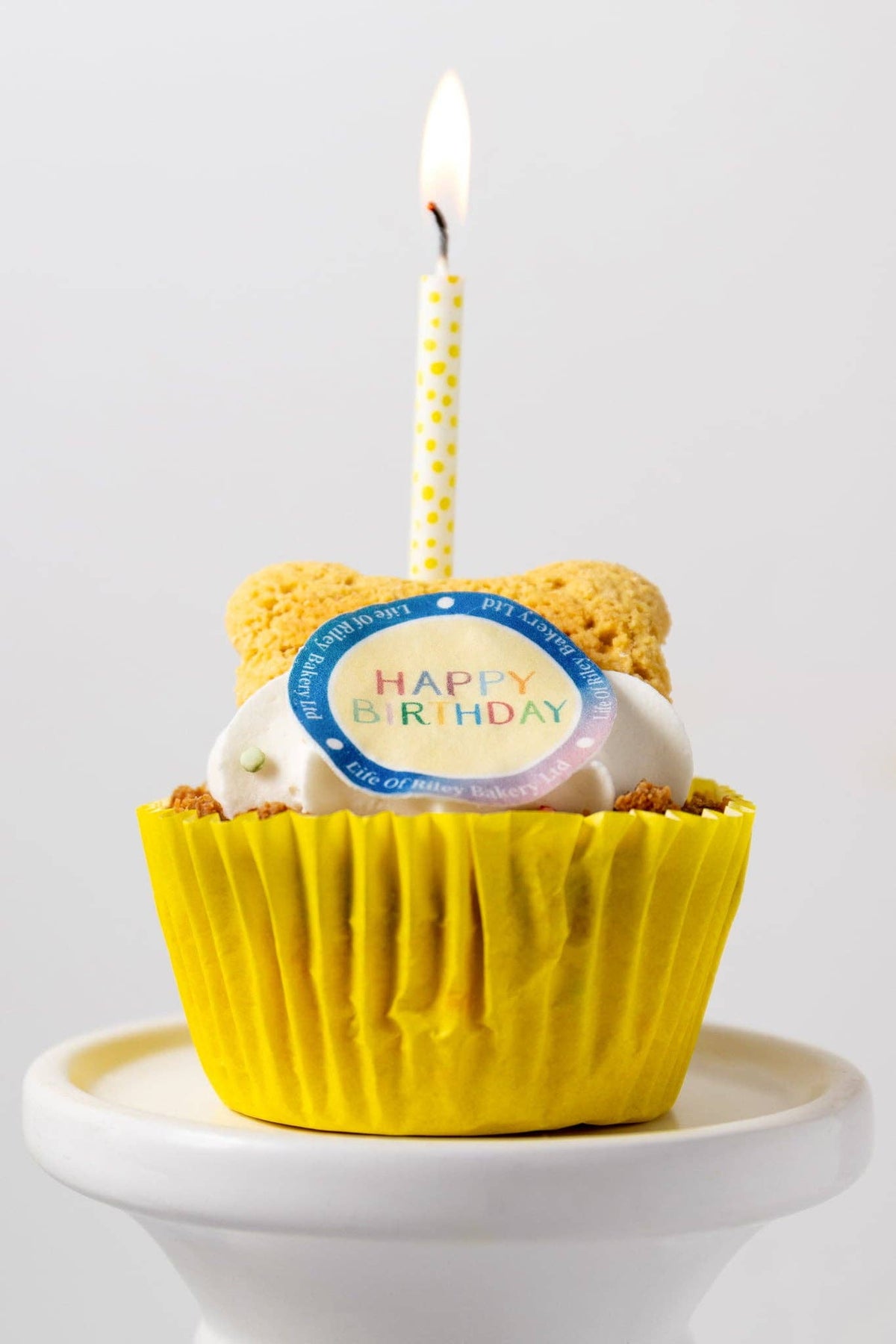 Dog Birthday Pupcake Cupcake