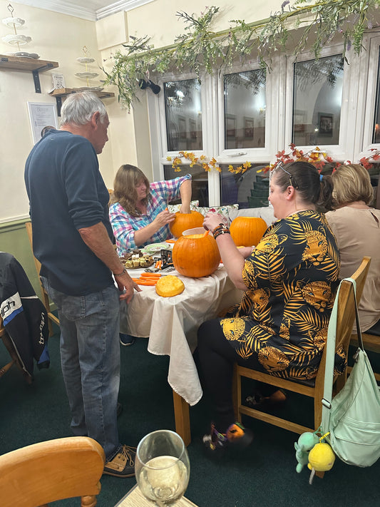 Design and Carve Your Own Pumpkin Workshop Adults Only - Wednesday 21st October 6pm-8pm