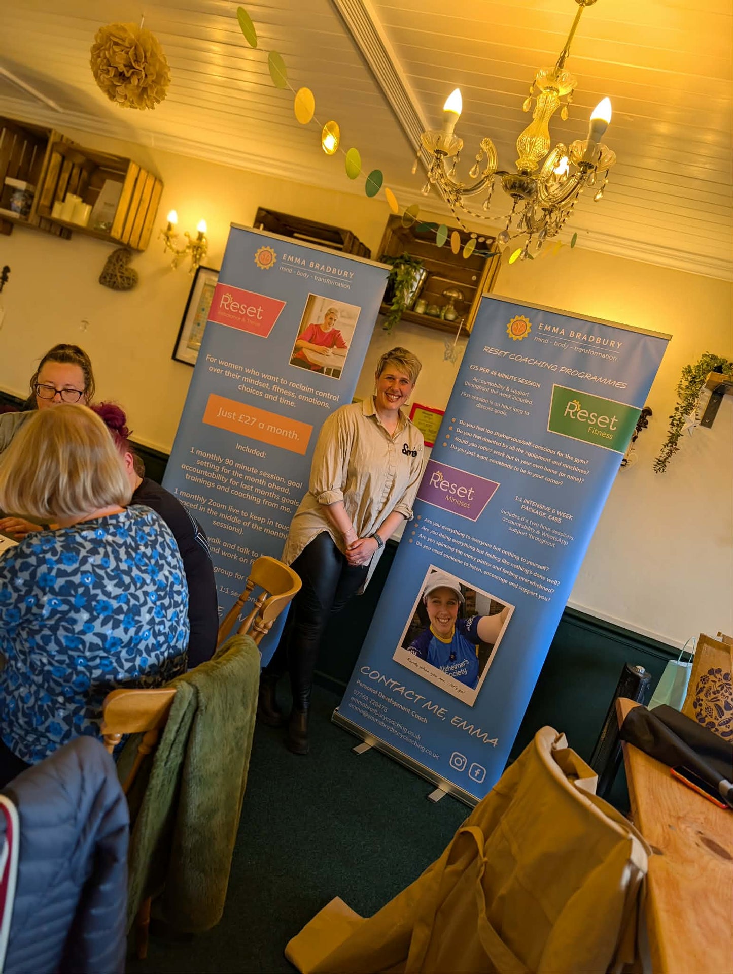 Meet Emma Bradbury at Calme – Free Introductory Evening 💖 New Date Coming Soon💖