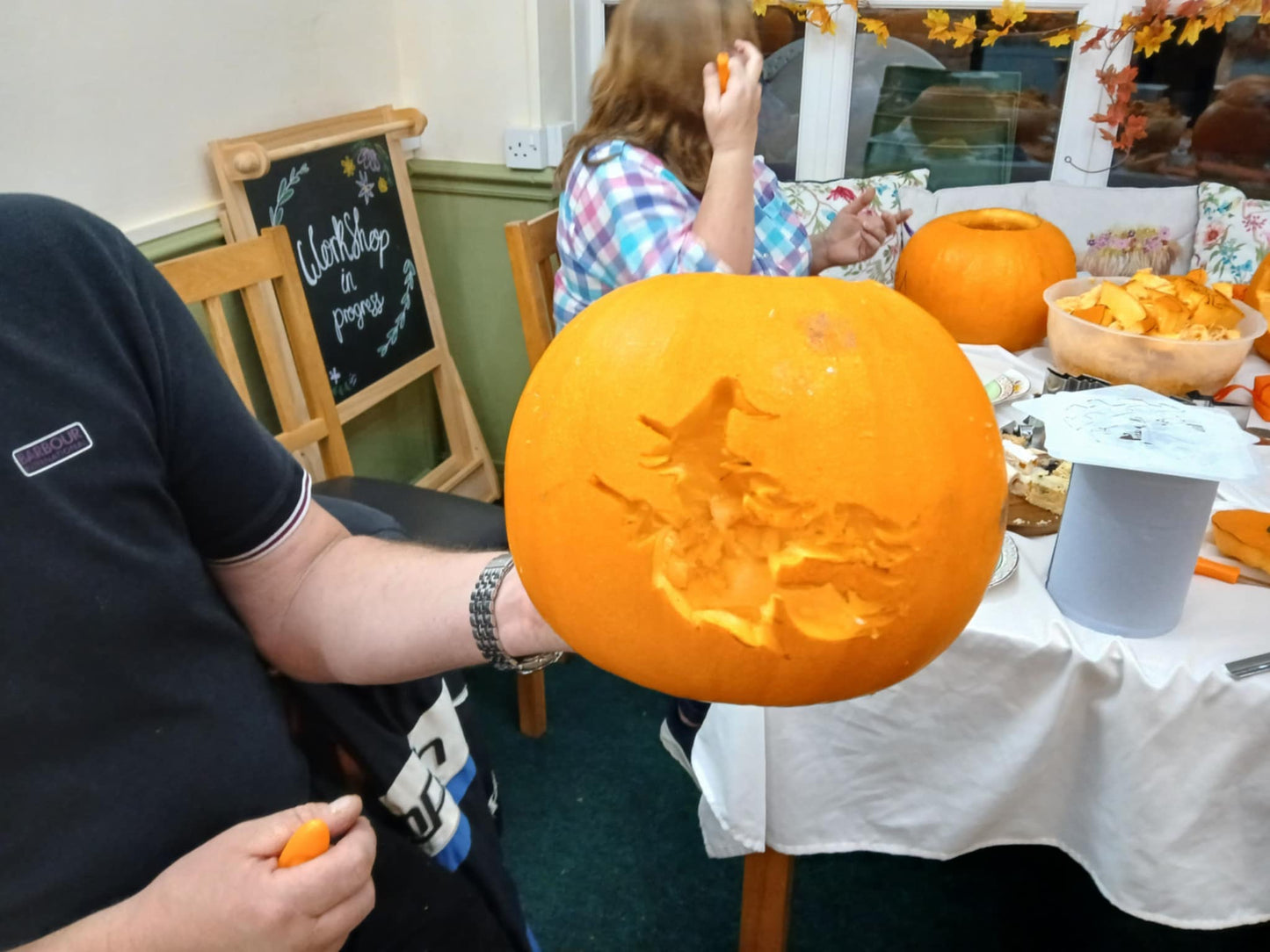 Design and Carve Your Own Pumpkin Workshop (Adults only)