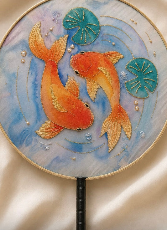 Silk and Paint Chinese Fan Workshop | 2 weeks Tues 2nd lFebruary & Tues 9th February 6.30pm-8.30pm