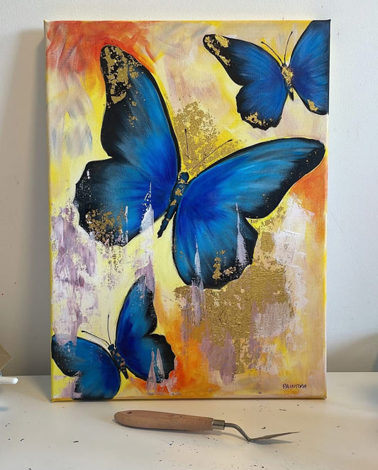 Paintopia – Butterfly Workshop Thursday 18th June 6pm-8pm