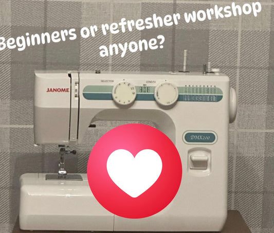 🧵 Get to Know and LOVE Your Sewing Machine. Monday April 13th 2026 12-2.30pm