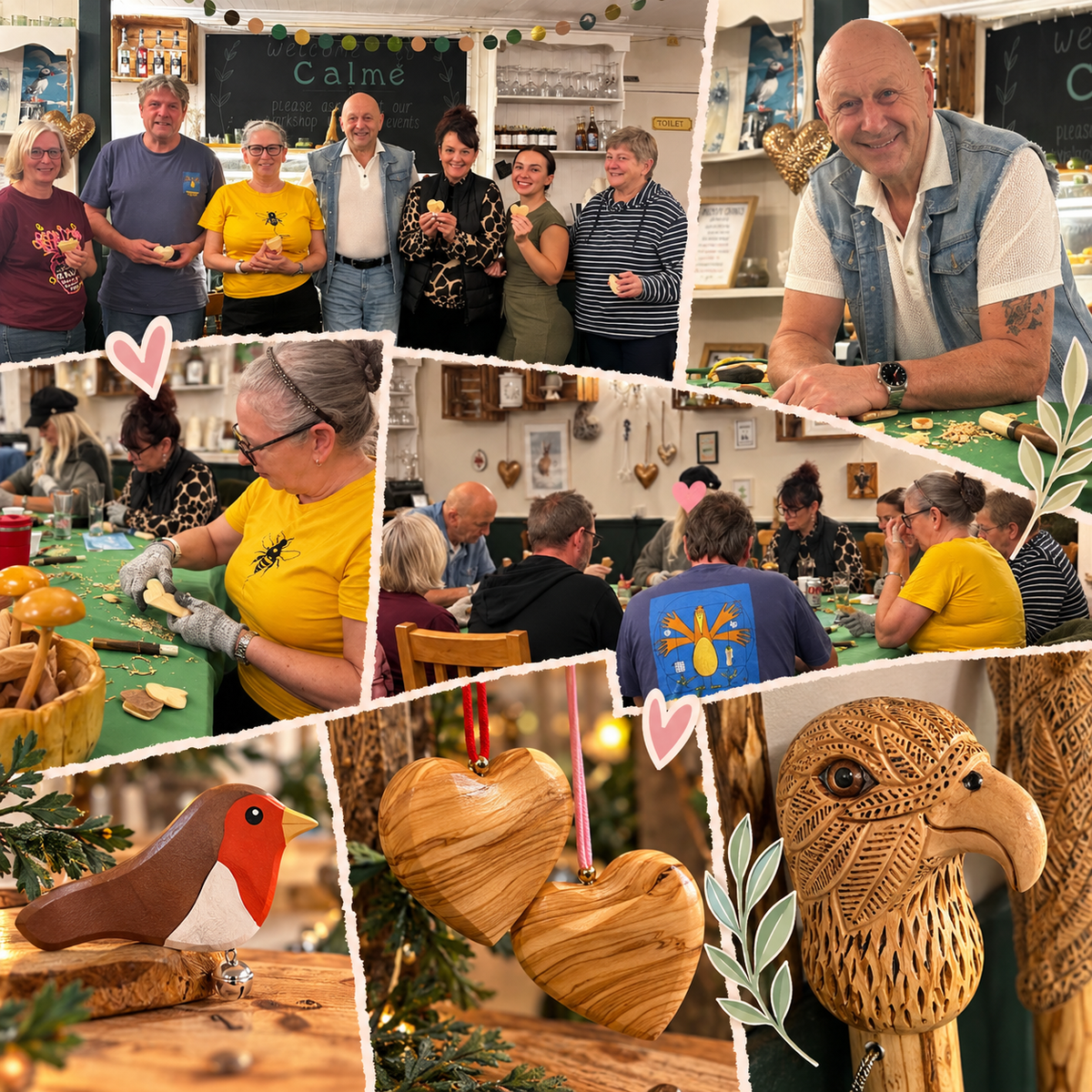 Whittling Wood Taster with Ron at Calme - Fri November 6th 6.30pm-8.30pm