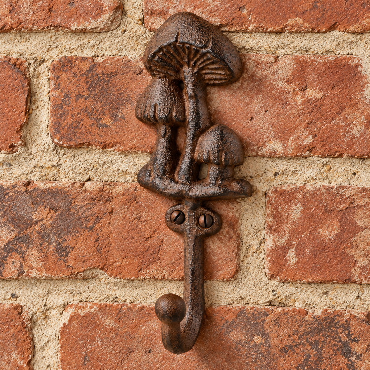 Cast Iron Mushroom / Toadstool Hook