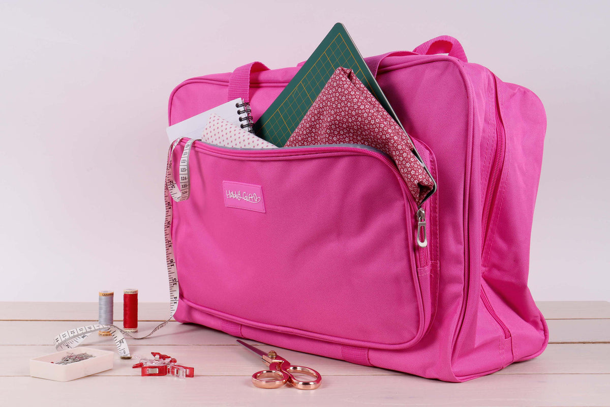Hobby Gift Pink Heavy Duty Sewing Machine Bag. 💕