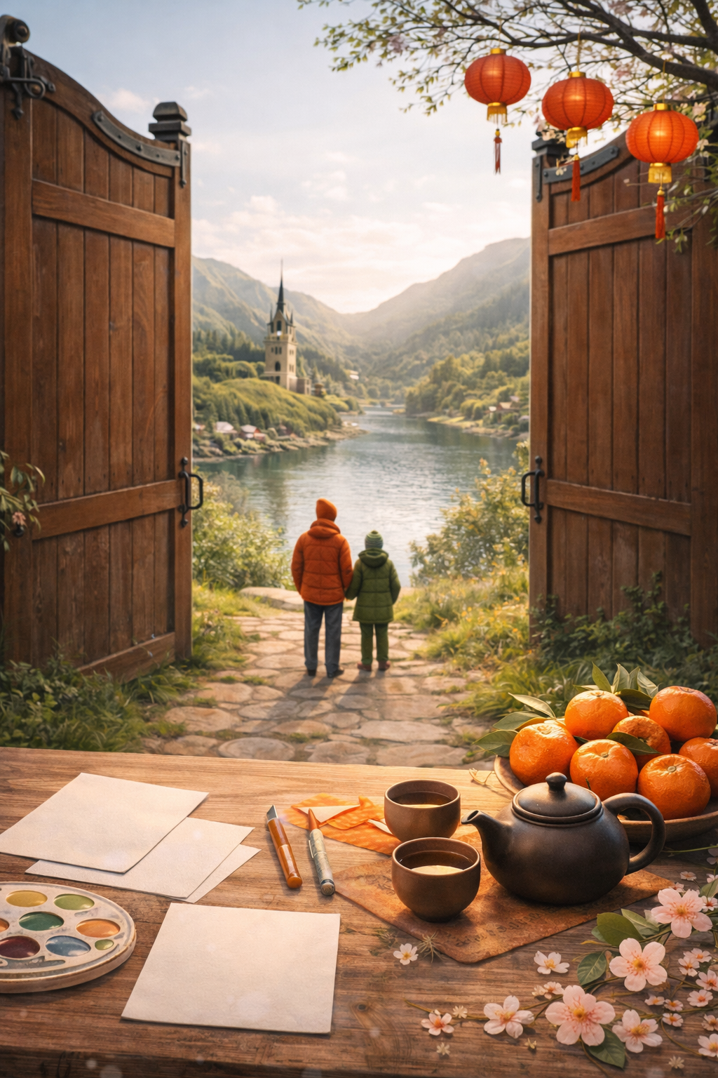 Chinese New Year - Tea, Tangerines and New beginnings. Sunday 22nd February 11:00am–12:30pm