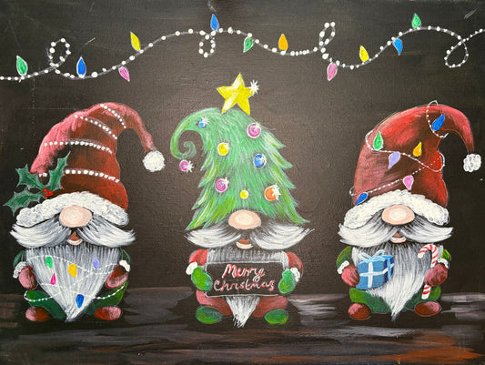 Christmas with Paintopia @ Calme Christmas Gonks. - Wednesday 16th December | 6:00pm