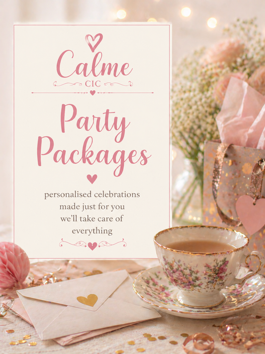 Calme Party Packages 💖