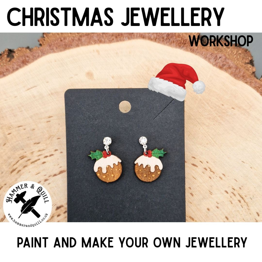 Christmas Jewellery Workshop with Emma of Hammer & Quill. - Wednesday 18th November, 6:30–8:30pm