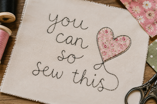 Draw with your sewing Machine - an Introduction to Free Motion Embroidery | Sunday 15th November  10am-12pm 📅
