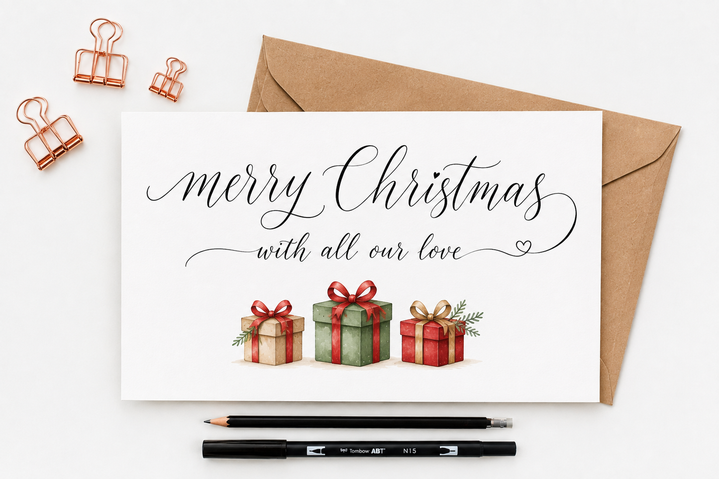 Christmas Winter Wonderland - Faux Calligraphy: Cards & Gift Tags 🏷️ 🎁 Sunday November 22nd 10.30am-12.30pm