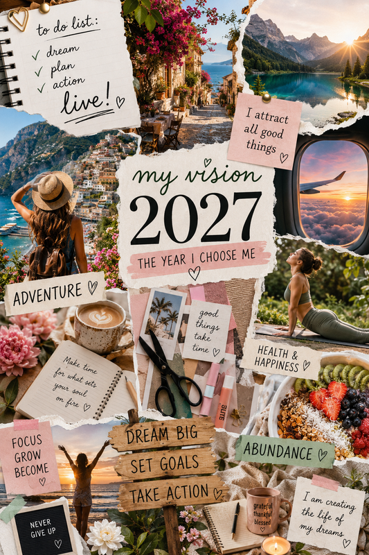 A Guided Mood Board Workshop at CALME ✂️✨Thursday January 7th 6.30pm-8.30pm