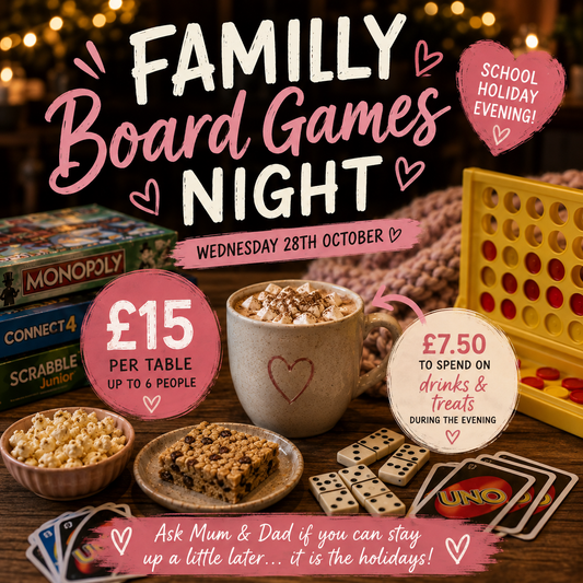 🎲💗 NEW — FAMILY BOARD GAMES NIGHT AT CALME 💗🎲 Wed 28th October -| 6pm-8pm