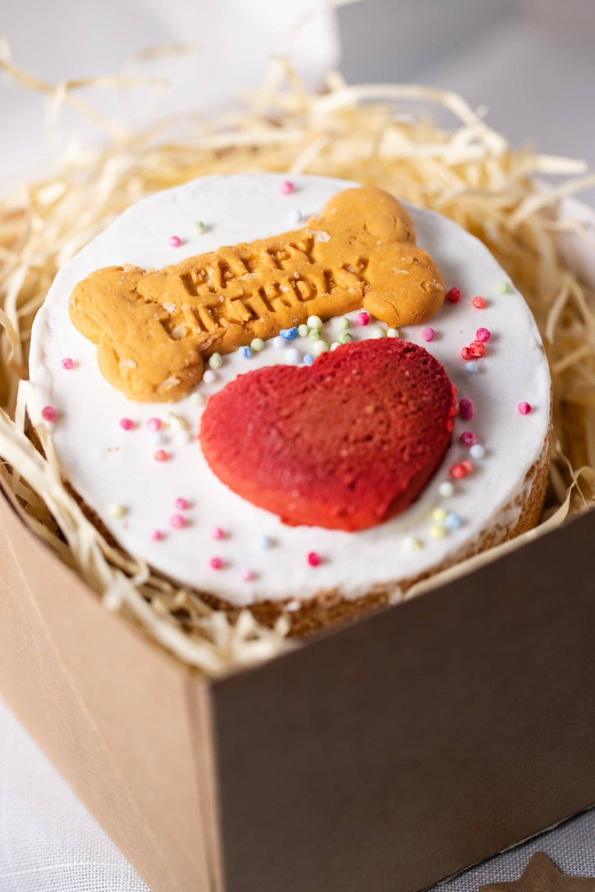 Dog Birthday Cake - Natural, Shelf Stable & Grain Free