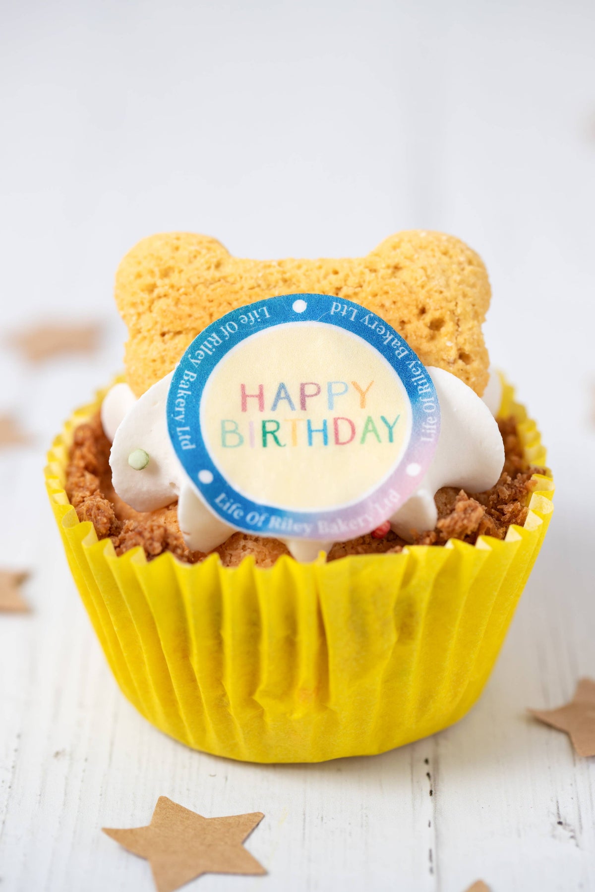 Dog Birthday Pupcake Cupcake
