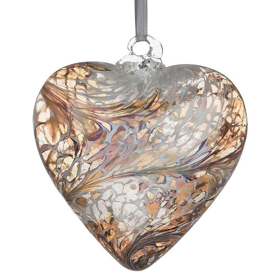 12cm Friendship Heart - Pastel Gold
