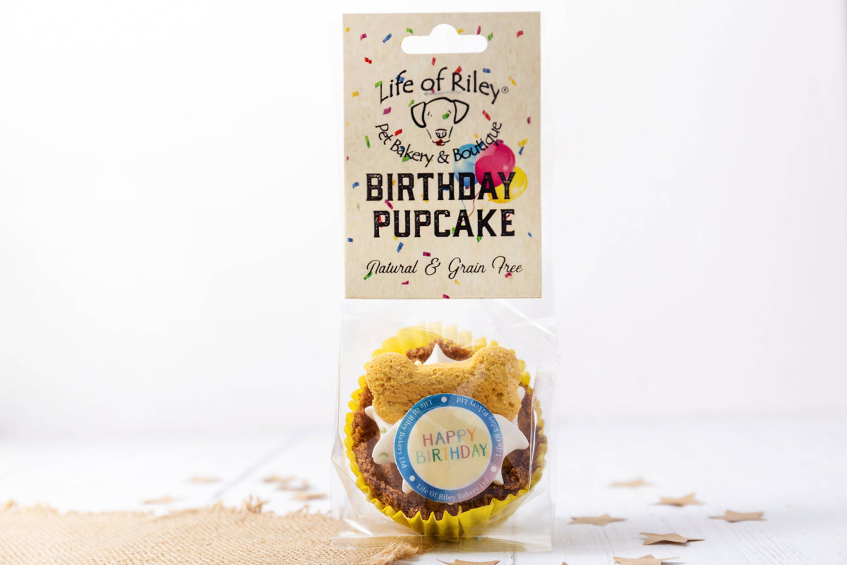 Dog Birthday Pupcake Cupcake